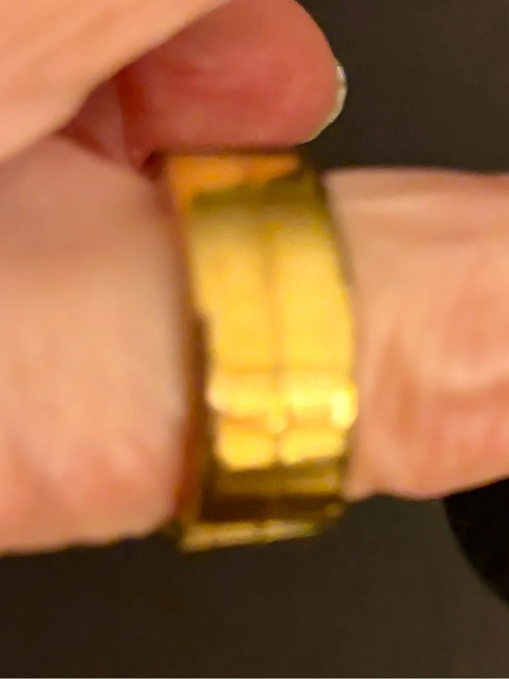 Letsfit YÖR Smart Ring with Charging Case Gold Size 8 NWOT